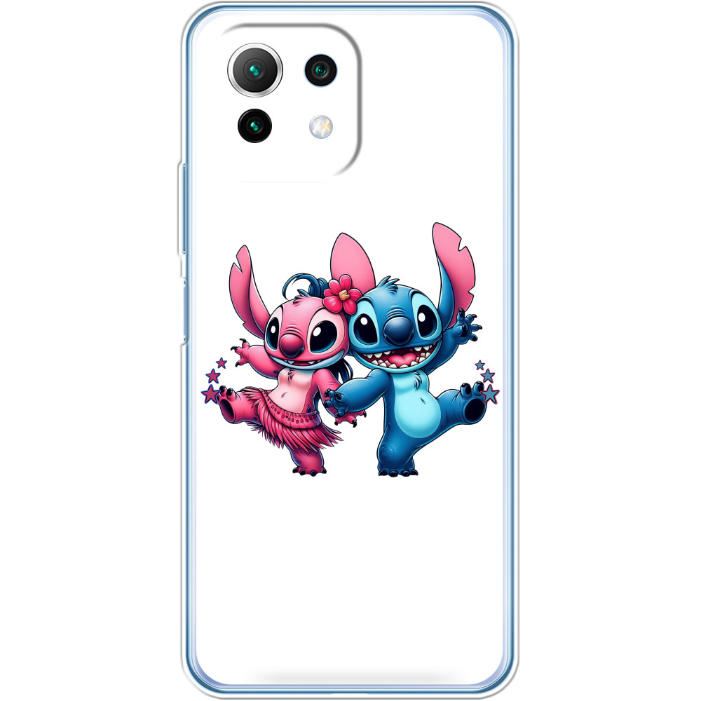 Чехол Xiaomi - Stitch and Angel - Mfest