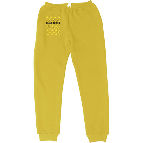 Men's Sweatpants - I like ducks - Mfest