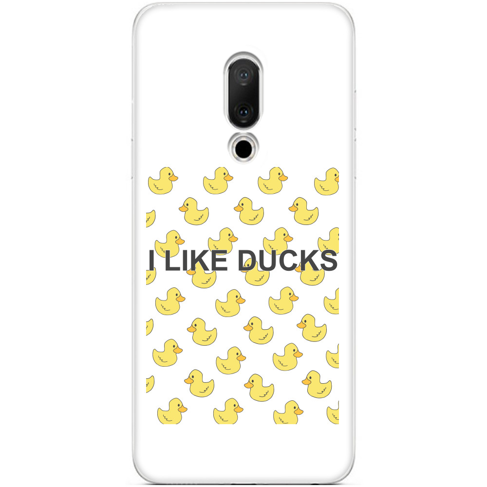 Чехол Meizu - I like ducks - Mfest