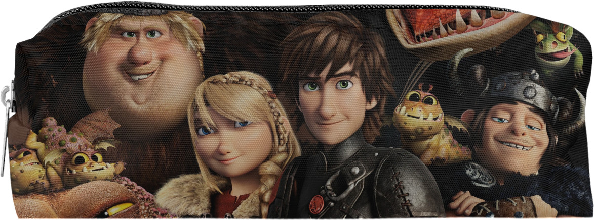 Pencil case 3D - How to Train Your Dragon - Mfest