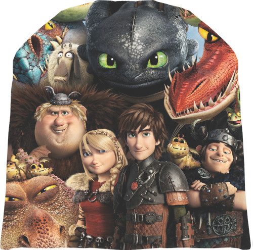 Hat 3D - How to Train Your Dragon - Mfest