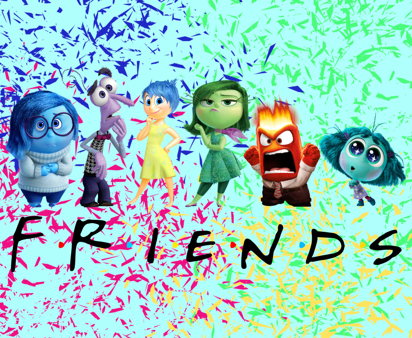 Friends thoughts inside out