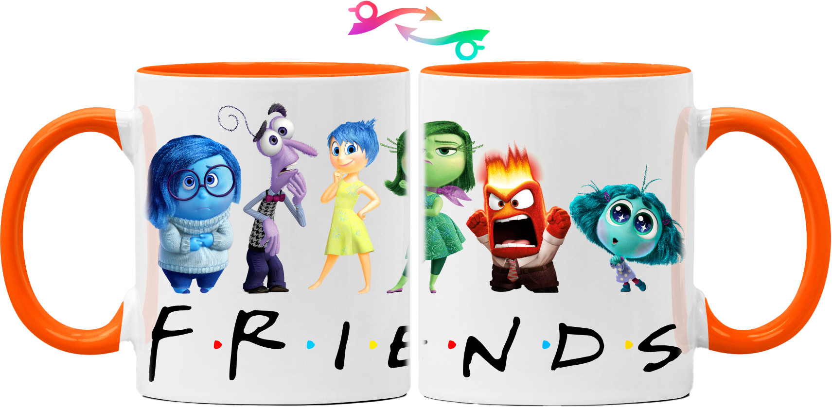 Friends thoughts inside out