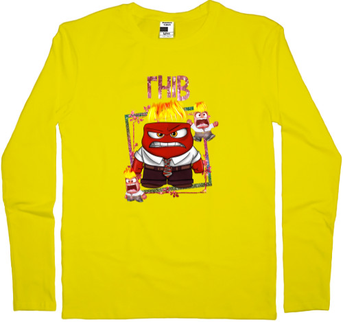 Men's Longsleeve Shirt -  Anger - Mfest