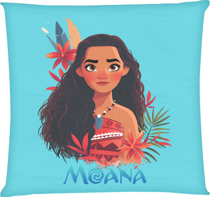 Square Throw Pillow - Moana - Mfest