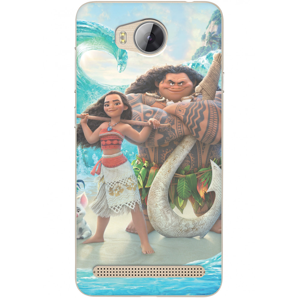 Чехол Huawei - Moana Maui Pua And Hei Hei - Mfest