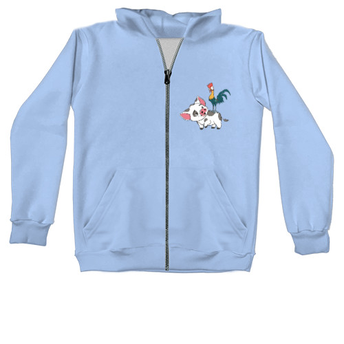 Kids' Zip-through Hoodie - Hey Hey - Mfest