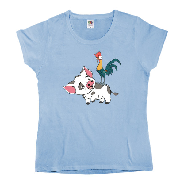 Women's T-shirt Fruit of the loom - Hey Hey - Mfest