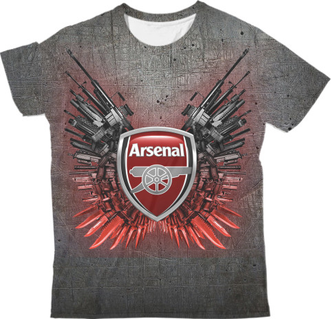 Man's T-shirt 3D - Arsenal - Mfest