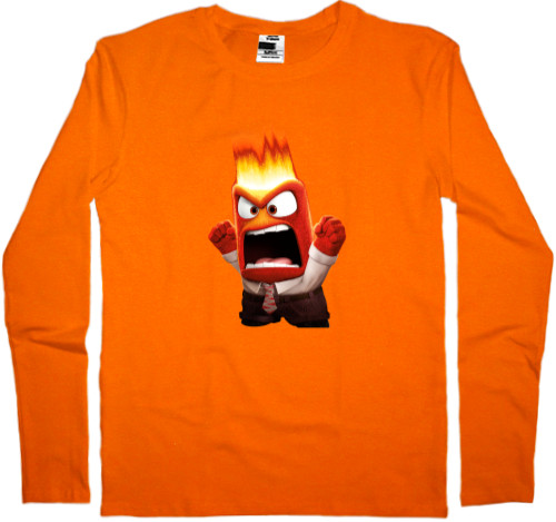 Men's Longsleeve Shirt - Anger - Mfest