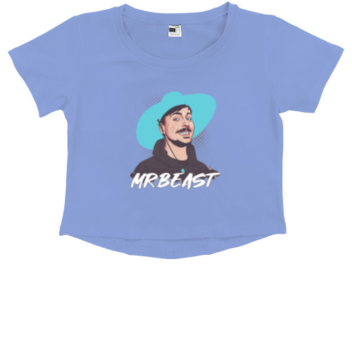 Kids' Premium Cropped T-Shirt - Mister Beast - Mfest