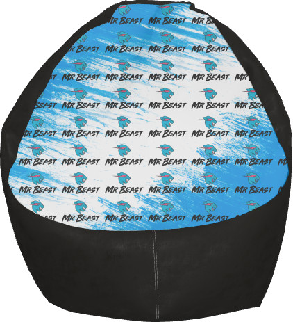 Bean Bag Chair - Mr Beast Logo - Mfest