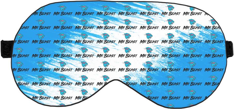 Sleep Mask 3D - Mr Beast Logo - Mfest