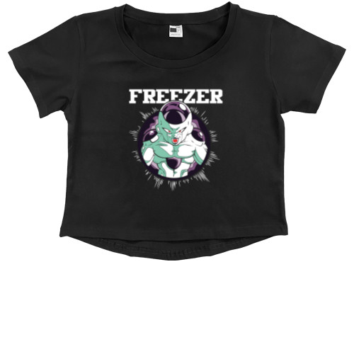 Kids' Premium Cropped T-Shirt - Frieza - Mfest