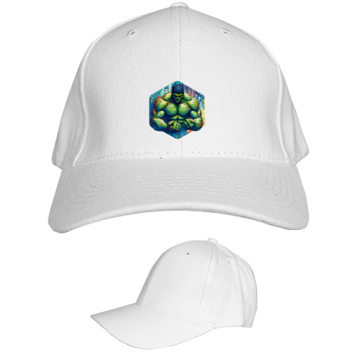 Kids' Baseball Cap 6-panel - Hulk art - Mfest