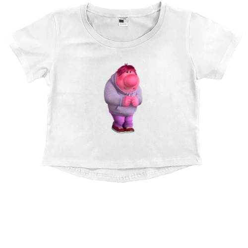 Kids' Premium Cropped T-Shirt - Embarrassment - Mfest