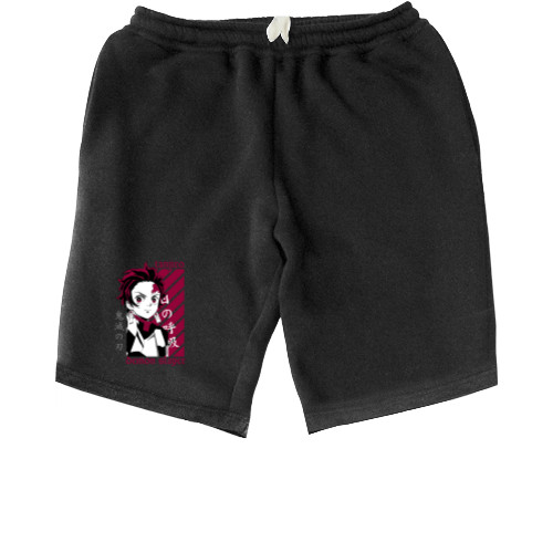 Men's Shorts - Tanjiro Demon Slayer - Mfest