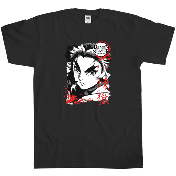 Men's T-Shirt Fruit of the loom - Kyojuro Demon Slayer - Mfest