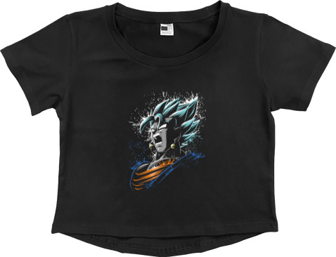 Women's Cropped Premium T-Shirt - Dragon Ball 8 - Mfest