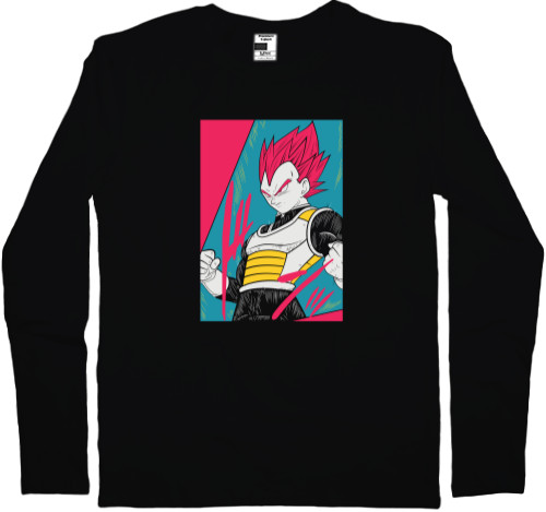 Kids' Longsleeve Shirt - Vegeta Dragon - Mfest