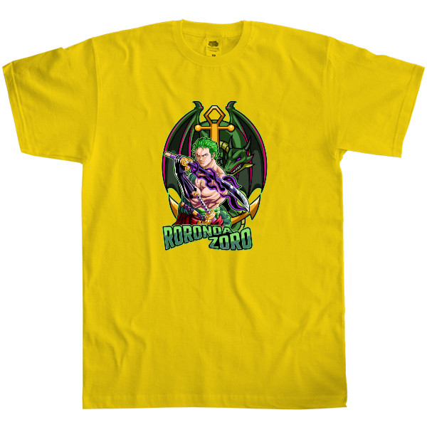 Men's T-Shirt Fruit of the loom - Zoro One Piece - Mfest