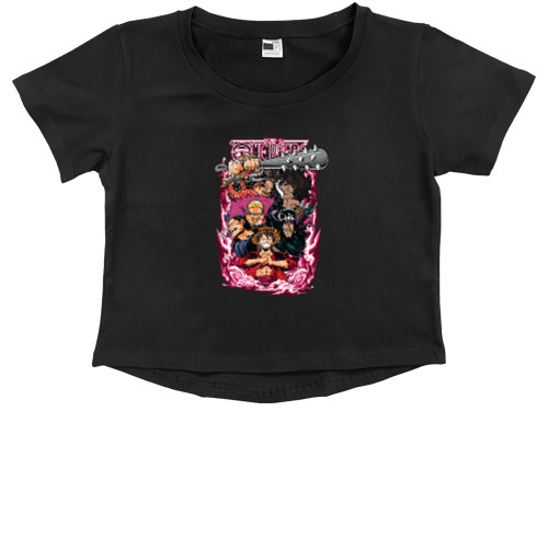 Kids' Premium Cropped T-Shirt - One Piece 28 - Mfest