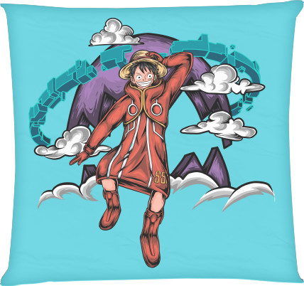 Square Throw Pillow - One Piece 31 - Mfest