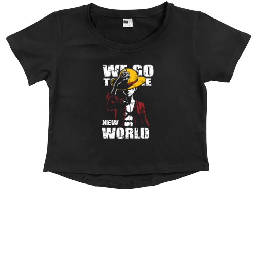 Kids' Premium Cropped T-Shirt - One Piece 33 - Mfest