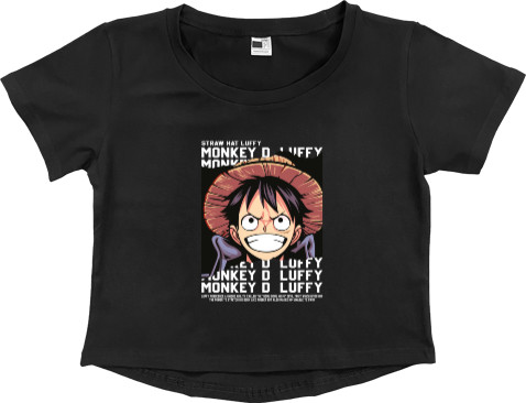 Women's Cropped Premium T-Shirt - One Piece 34 - Mfest