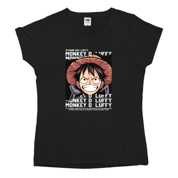 Women's T-shirt Fruit of the loom - One Piece 34 - Mfest