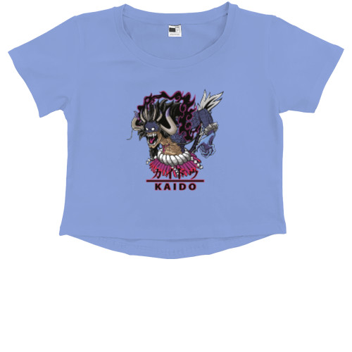 Kids' Premium Cropped T-Shirt - Kaidou - Mfest