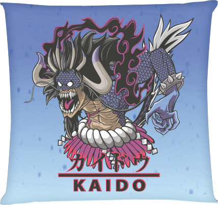 Square Throw Pillow - Kaidou - Mfest