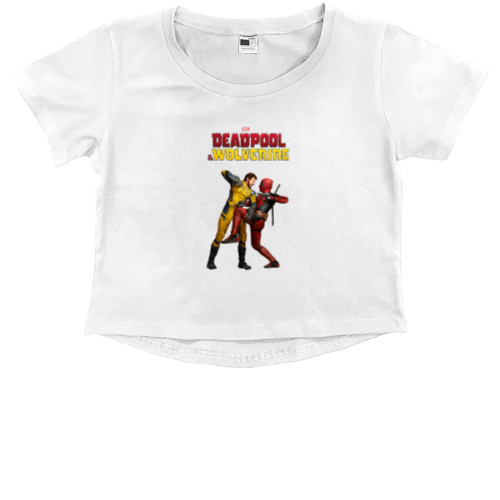 Kids' Premium Cropped T-Shirt - Deadpool & Wolverine 2024 - Mfest