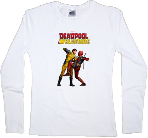 Women's Longsleeve Shirt - Deadpool & Wolverine 2024 - Mfest