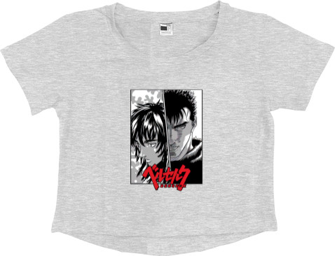 Women's Cropped Premium T-Shirt - Berserk 20 - Mfest