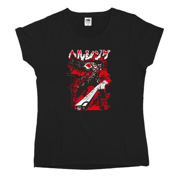 Women's T-shirt Fruit of the loom - Alucard 2 - Mfest