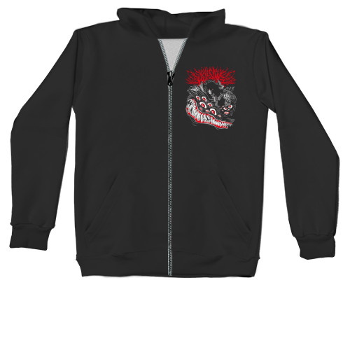 Unisex Zip-through Hoodie - Alucard 3 - Mfest