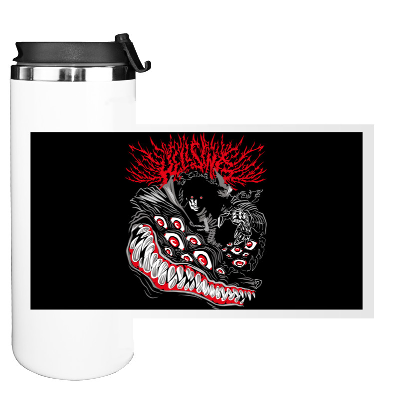 Water Bottle on Tumbler - Alucard 3 - Mfest