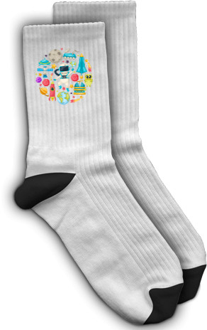 Socks - Space Color Composition - Mfest