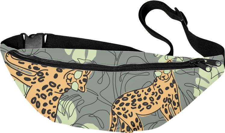 Fanny Pack 3D - Leopard - Mfest