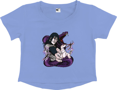 Women's Cropped Premium T-Shirt -  Orochimaru - Mfest