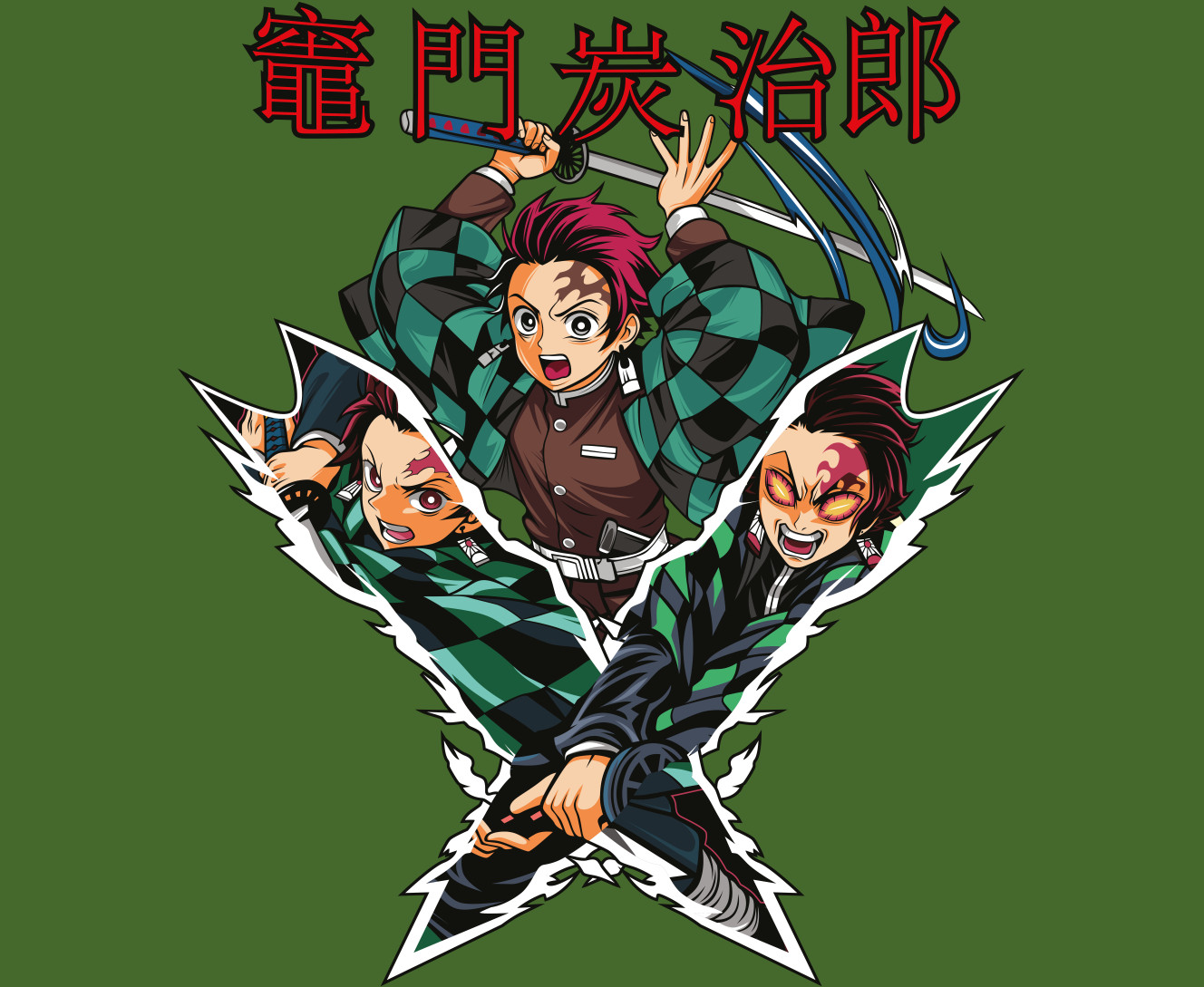 Mouse Pad - Tanjirou Kamado - Mfest