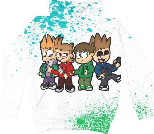 Худі 3D Унісекс - Eddsworld 2 - Mfest