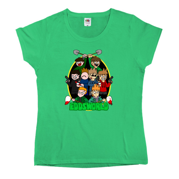 Women's T-shirt Fruit of the loom - Eddsworld 3 - Mfest