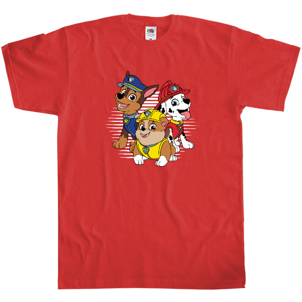 Men's T-Shirt Fruit of the loom - Paw Patrol  5 - Mfest