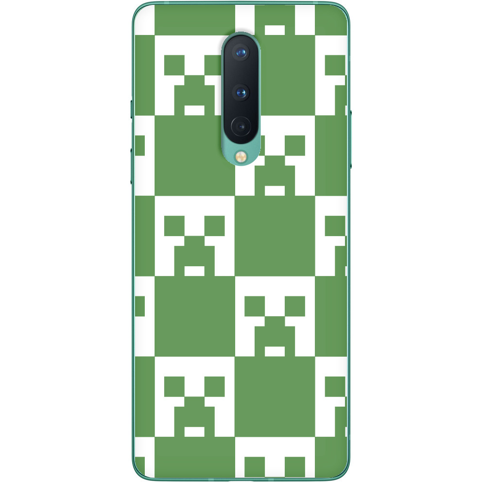 Чехол OnePlus - Creeper Minecraft - Mfest