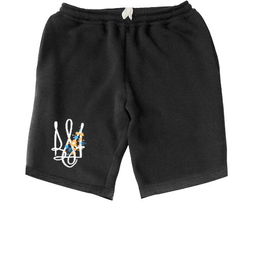 Men's Shorts - Coat of arms with flowers - Mfest