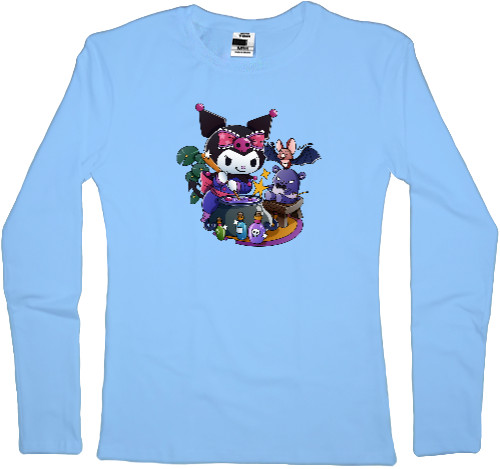 Women's Longsleeve Shirt - Sanrio Kuromi - Mfest