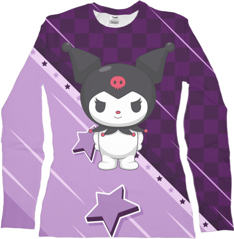 Women's Longsleeve Shirt 3D - Kuromi 10 - Mfest