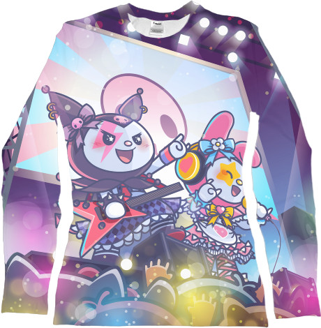 Women's Longsleeve Shirt 3D - Kuromi 12 - Mfest